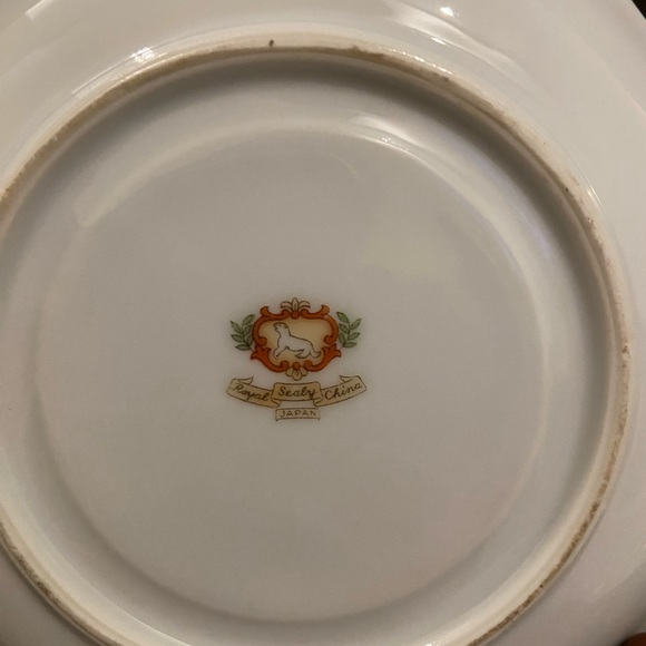 Vintage, Japanese, Royal Sealy Cup & Saucer, Pink and Gold - Picture 2 of 2